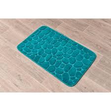 memory foam microfiber bath mat