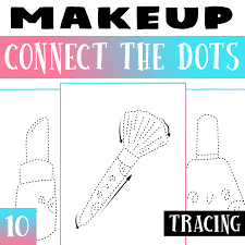 makeup connect the dots worksheets
