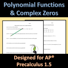 Polynomial Functions And Complex Zeros
