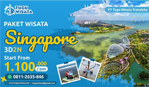 paket tour singapore 3d 2n tugu wisata