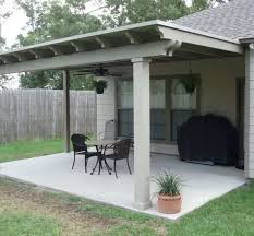 how to build a covered patio attached