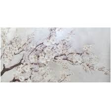 Cherry Blossom Canvas Wall Art 48x24