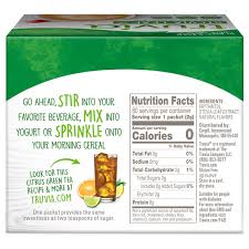 truvia stevia leaf calorie free