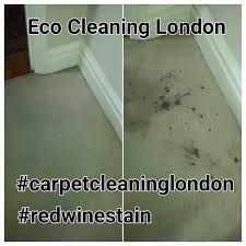 red wine stain carpet cleaning london