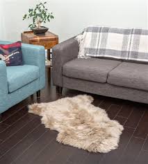 sheepskin rugs natural shearling