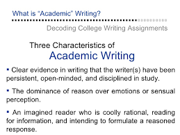 Academic Writing For the Students   Academic Writing