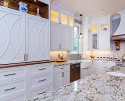 Walnut Shiplap In White Kitchen