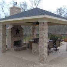 Detached Covered Patio With Custom