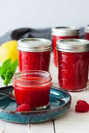 raspberry freezer jam low sugar