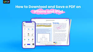 a pdf on iphone
