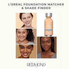 l oreal foundation matcher and shade