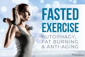 fasted exercise autophagy fat burning