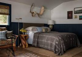 rustic blue interiors ideas and