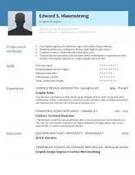 Resume Template With Picture Reluctantfloridian Com