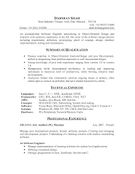 Sample Resume For Experienced Embedded Software Engineer Sample Resume For  Experienced Maintenance Engineer Experienced