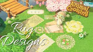 cute rug design codes crossing
