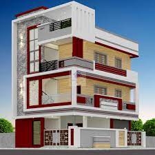 normal house elevation design modern