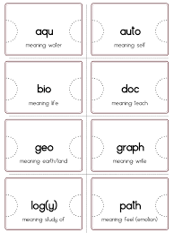 200 Common Roots Prefixes Suffixes