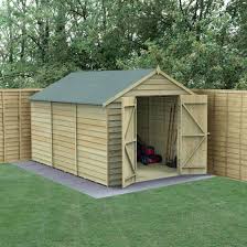 Forest 4life 12x8 Double Door Apex Shed