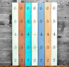 Outlet Growth Chart Art Wooden Ruler Growth Chart For Kids
