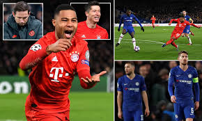 3 минуты назад 3 мин. Chelsea 0 3 Bayern Munich Germans Romp To Victory At Stamford Bridge Daily Mail Online