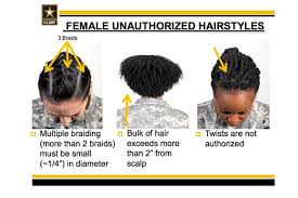 I was excited to try but also a little. Ar 670 1 Natural Hair Rules Army Petition