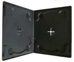 Details About 50 X 7mm Half Size Slim Double Black Dvd Cd Case Cases Clear Front Cover Sleeve