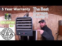 best electric garage heater king