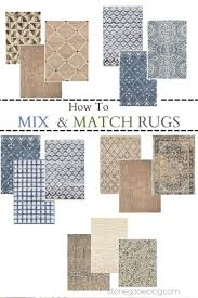 how to mix and match rugs like a pro
