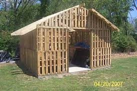 how to build a pallet shed home