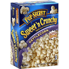 pop secret sweet n crunchy kettle corn