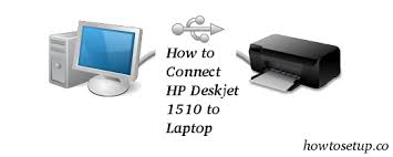 Your printer should have been packaged with a usb cable regardless of whether it is a wireless or wired printer. How To Connect Hp Deskjet 1510 To Laptop Howtosetup Co