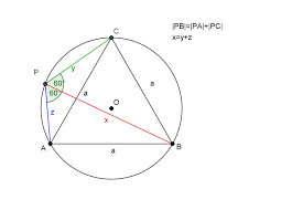 Dany jest trójkąt rownoboczny abc wpisany w okrąg. Punkt P leży na krótszym  łuku AC.Wykaż, że - Brainly.pl