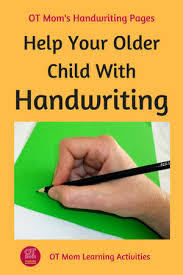 Having good handwriting is useful for writing letters and cards and filling out important paperwork. Tips To Improve Handwriting In Older Kids