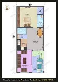 20 Feet Wide Modern House Plan At Rs 7