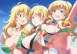One Piece anime girls bikini big boobs blonde green CCG Custom Gaming Mat  Desk | eBay