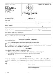 free printable notary forms texas fill