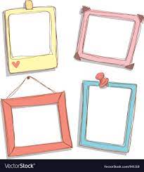 cute frame royalty free vector image