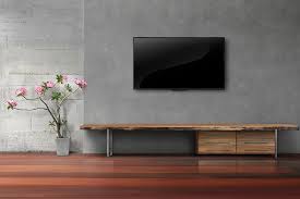 under wall mounted tv