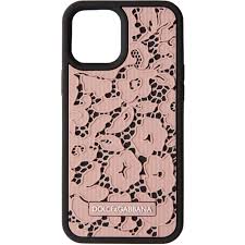 Adding product to your bag. Dolce And Gabbana Black And Pink Lace Iphone 12 Pro Max Case Dolce Gabbana