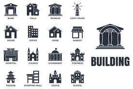 House Icon Set Vector Art Icons And