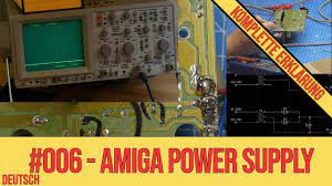 This power supply was used with amiga 6oo. 006 De Commodore Amiga Spannungsversorgung Im Detail Schaltplan Erklarungen Bauteile Usw Youtube