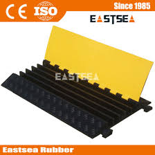 rubber 5 channel floor cable cover