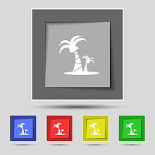 Colorful Paml Icon Signs