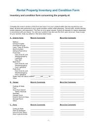 Al Property Inventory And Condition