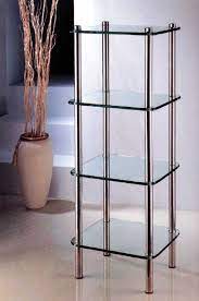 Stand Glass Shelves For Your Bathroom
