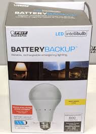 An Led Light Bulb With Its Own Battery Backup