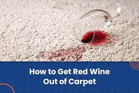 4 tips on how to get red wine out of carpet