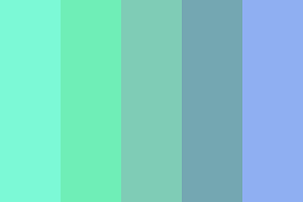 aquamarine color palette