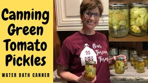 canning green tomato pickles electric